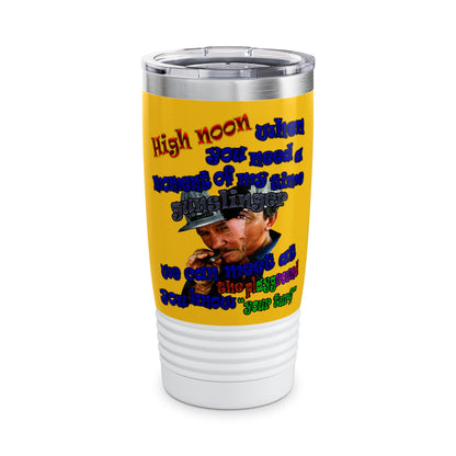 high noon - Ringneck Tumbler, 20oz (yellow)