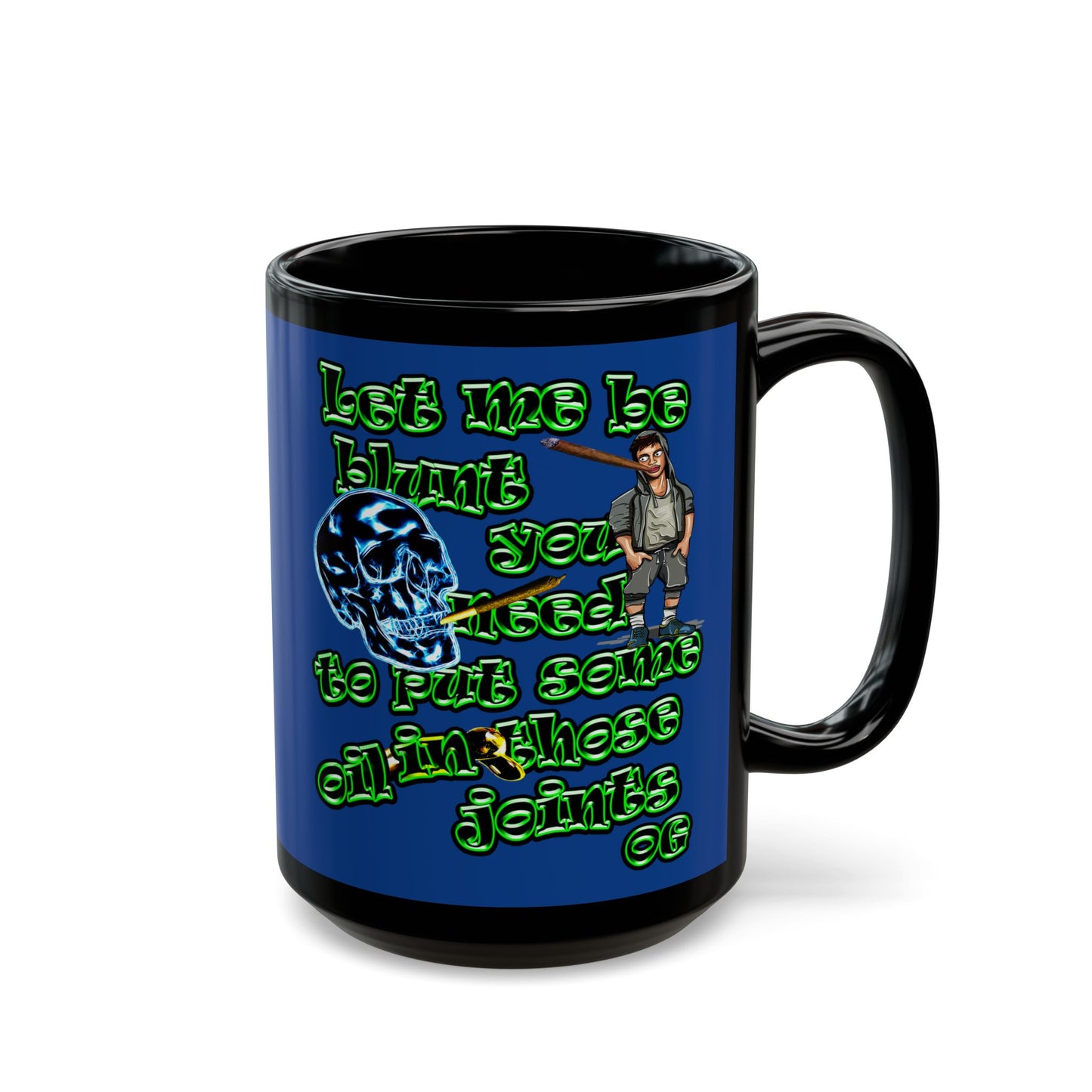 og - Black Mug (dark blue)