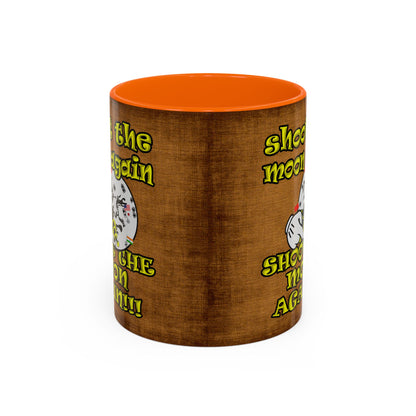shoot the moon again - Accent Mug (brown papyrus)