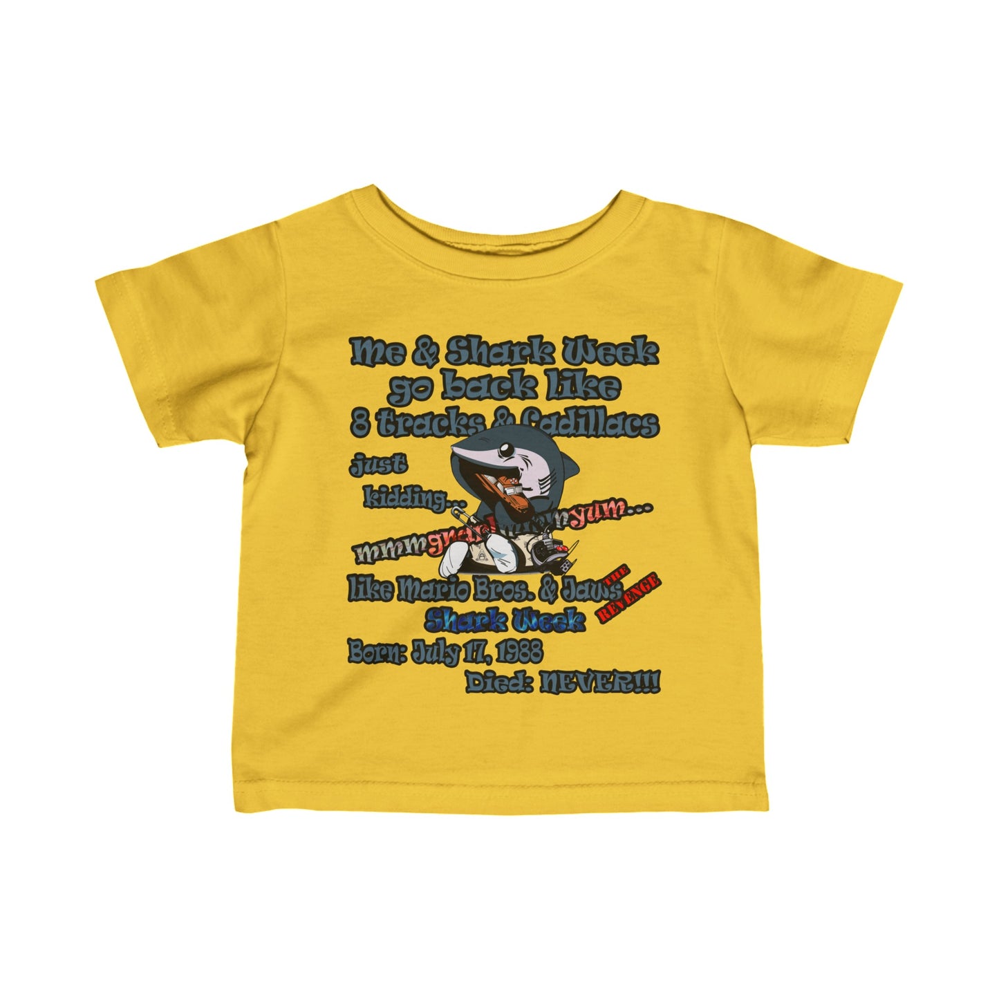 shark week - Infant Fine Jersey Tee