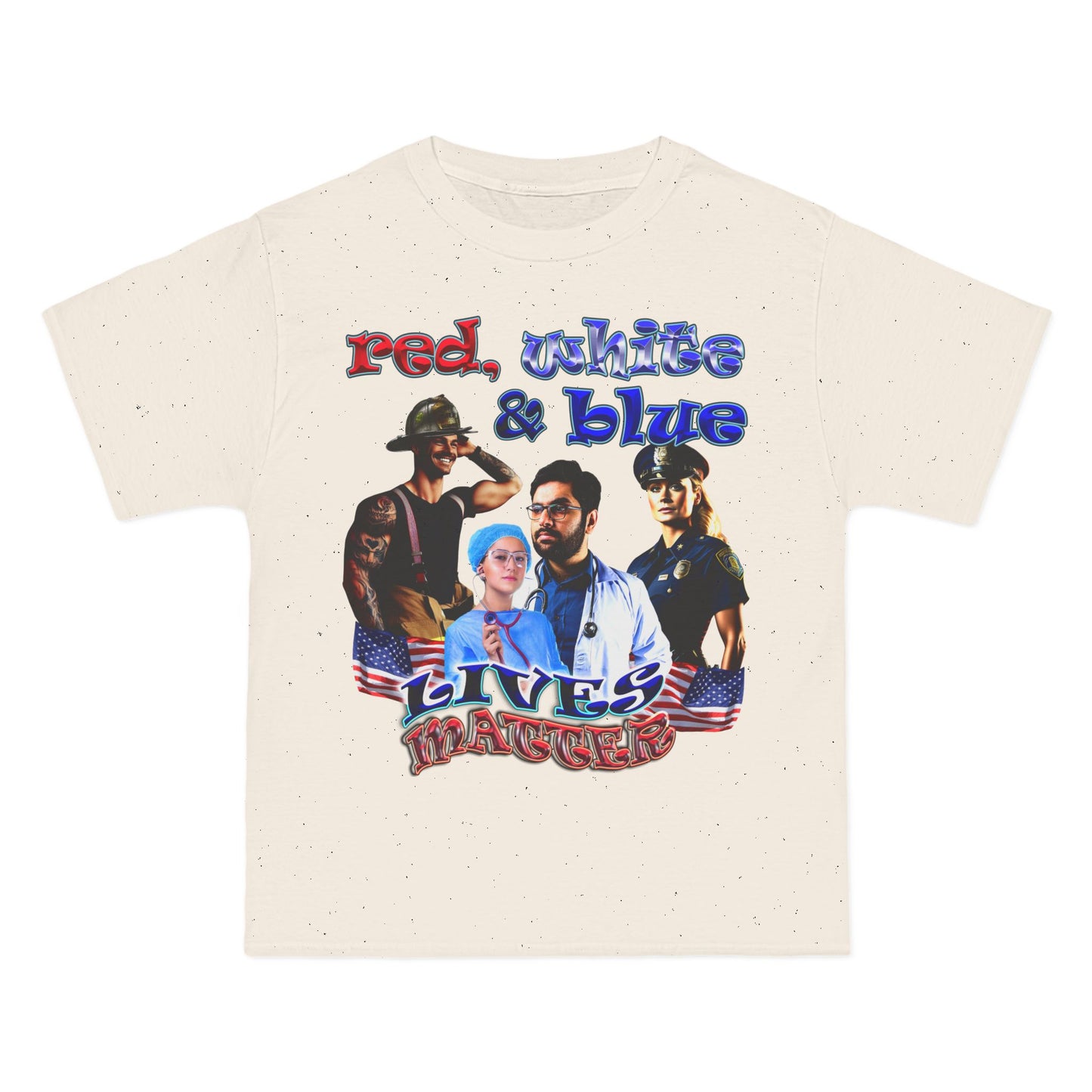 rw&b lives matter - Beefy-T®  Short-Sleeve T-Shirt
