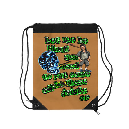 og - Drawstring Bag (light brown)