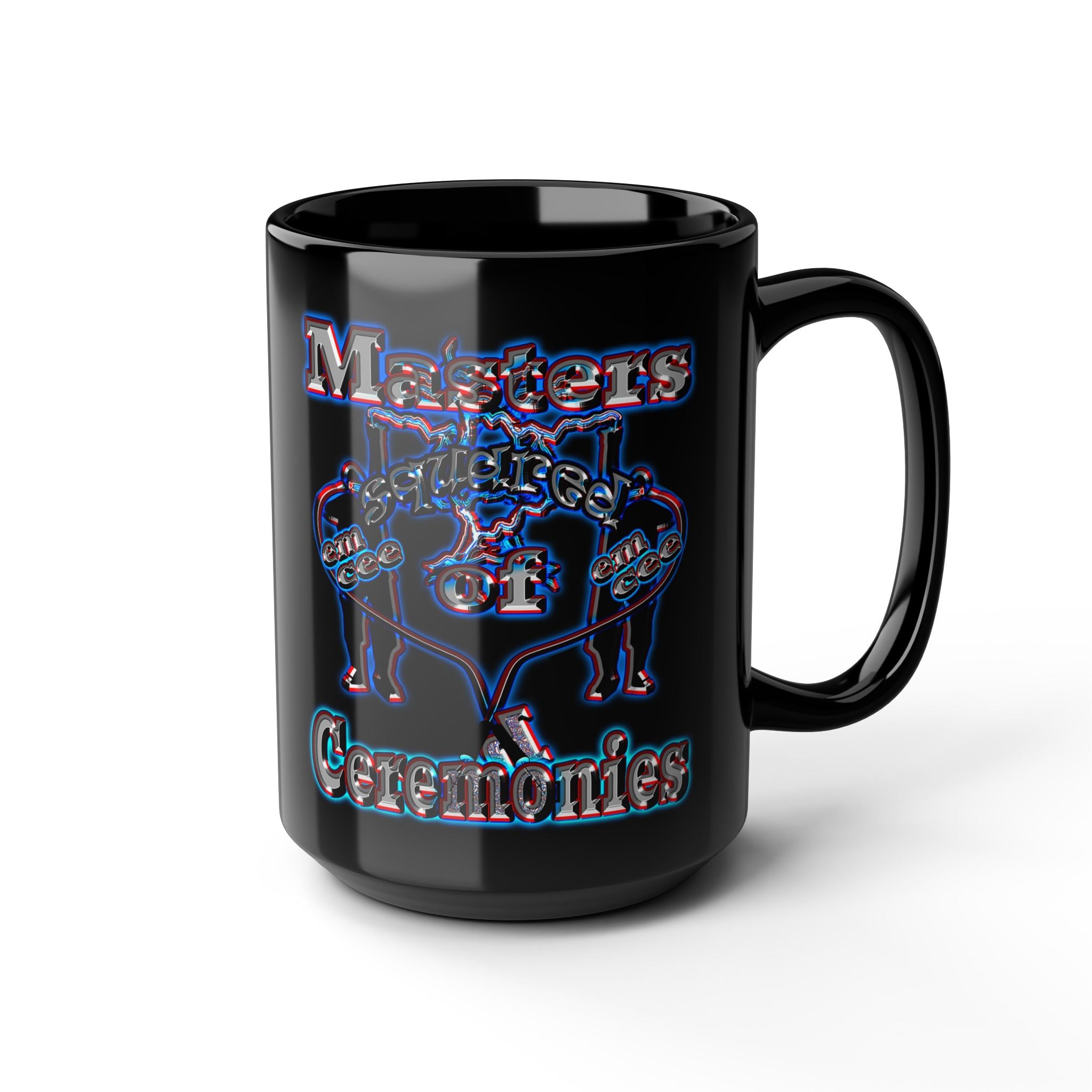 em cee squared - Black Mug (black)