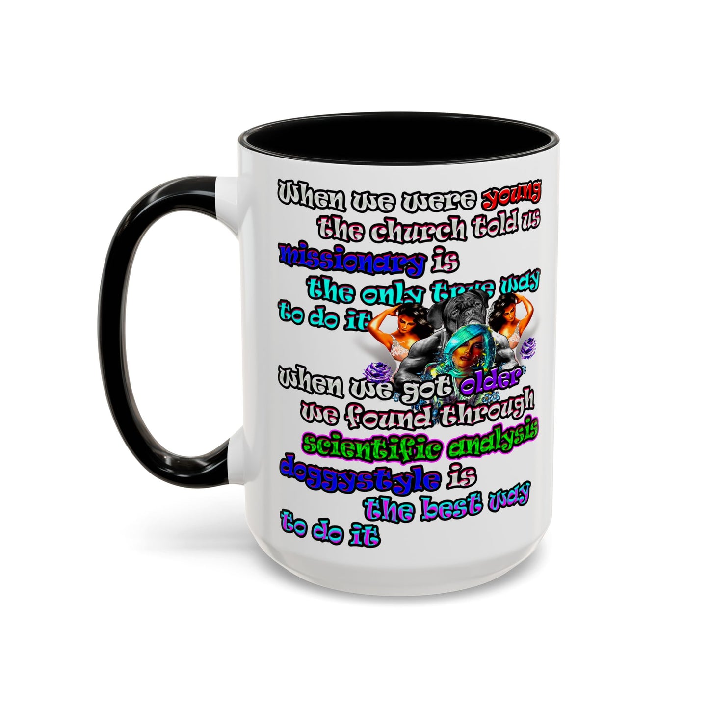 doggystyle - Accent Mug (white)