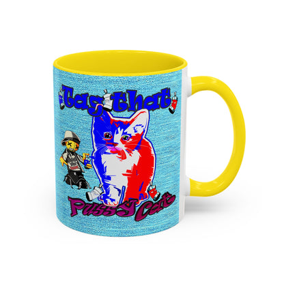 tag that - Accent Mug (faded blue)