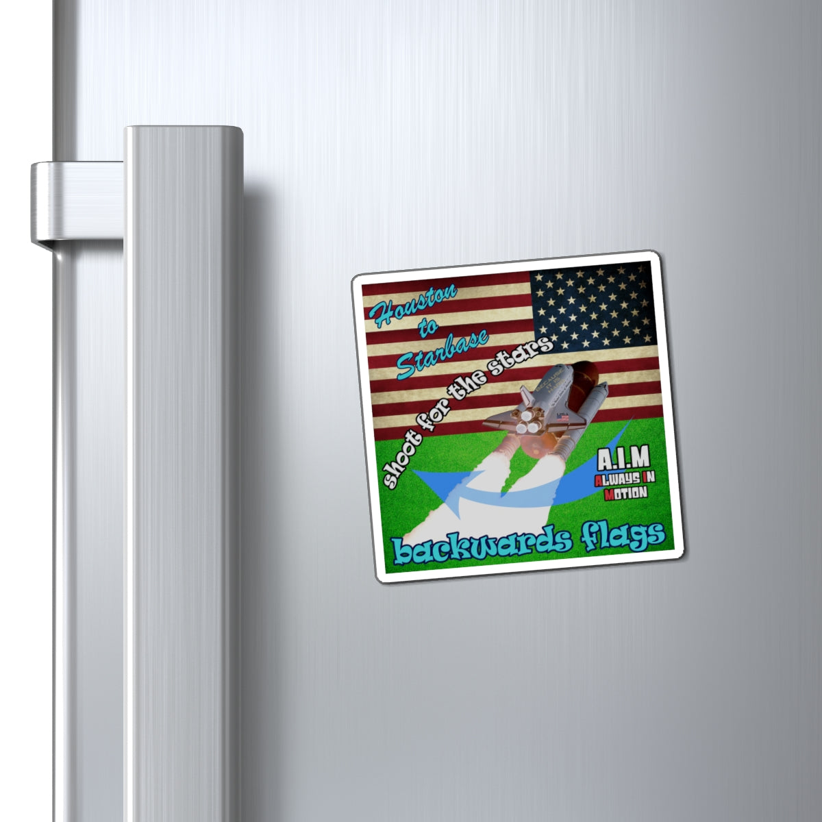 shoot for the stars - Magnets - (green turf)