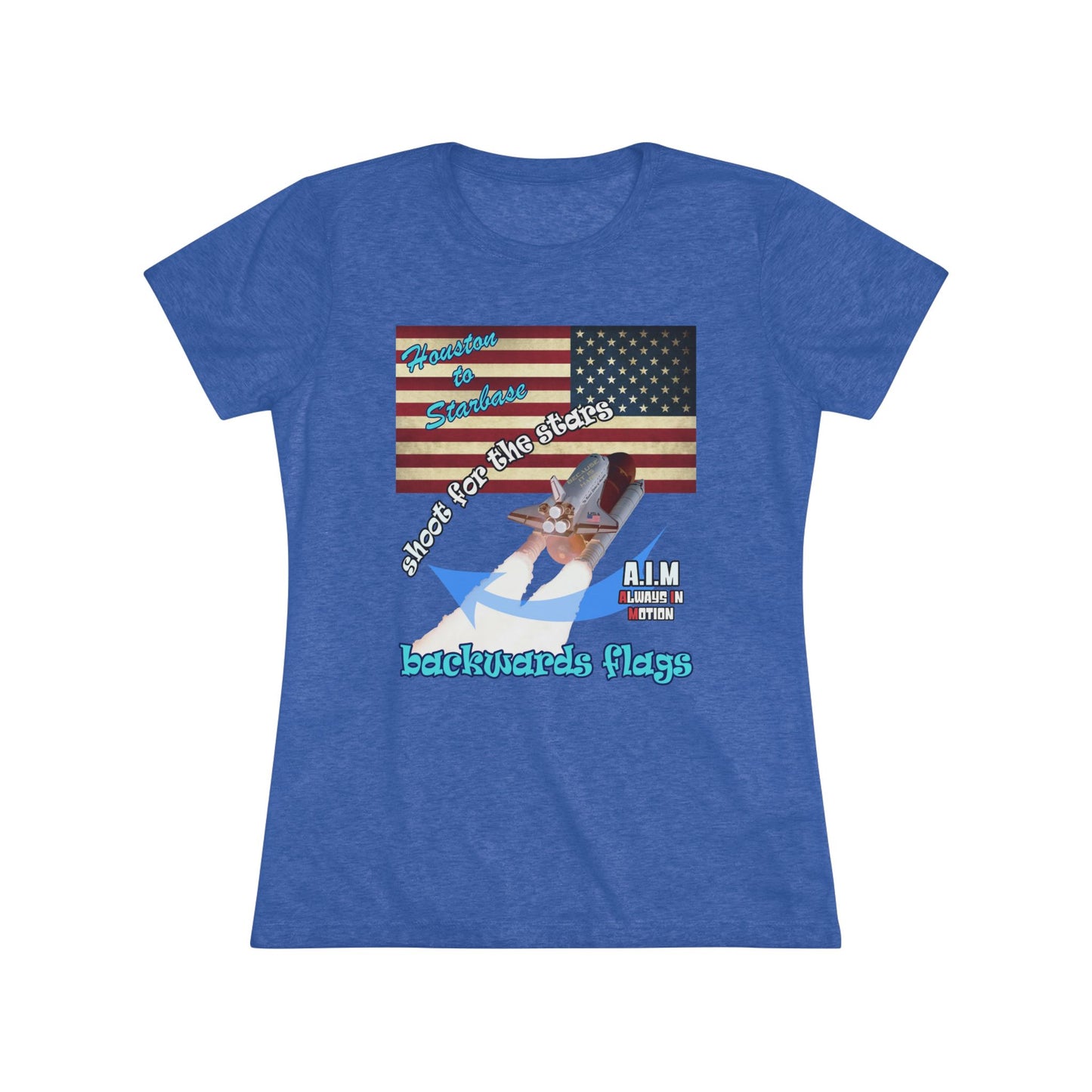 shoot for the stars - Women's Triblend Tee