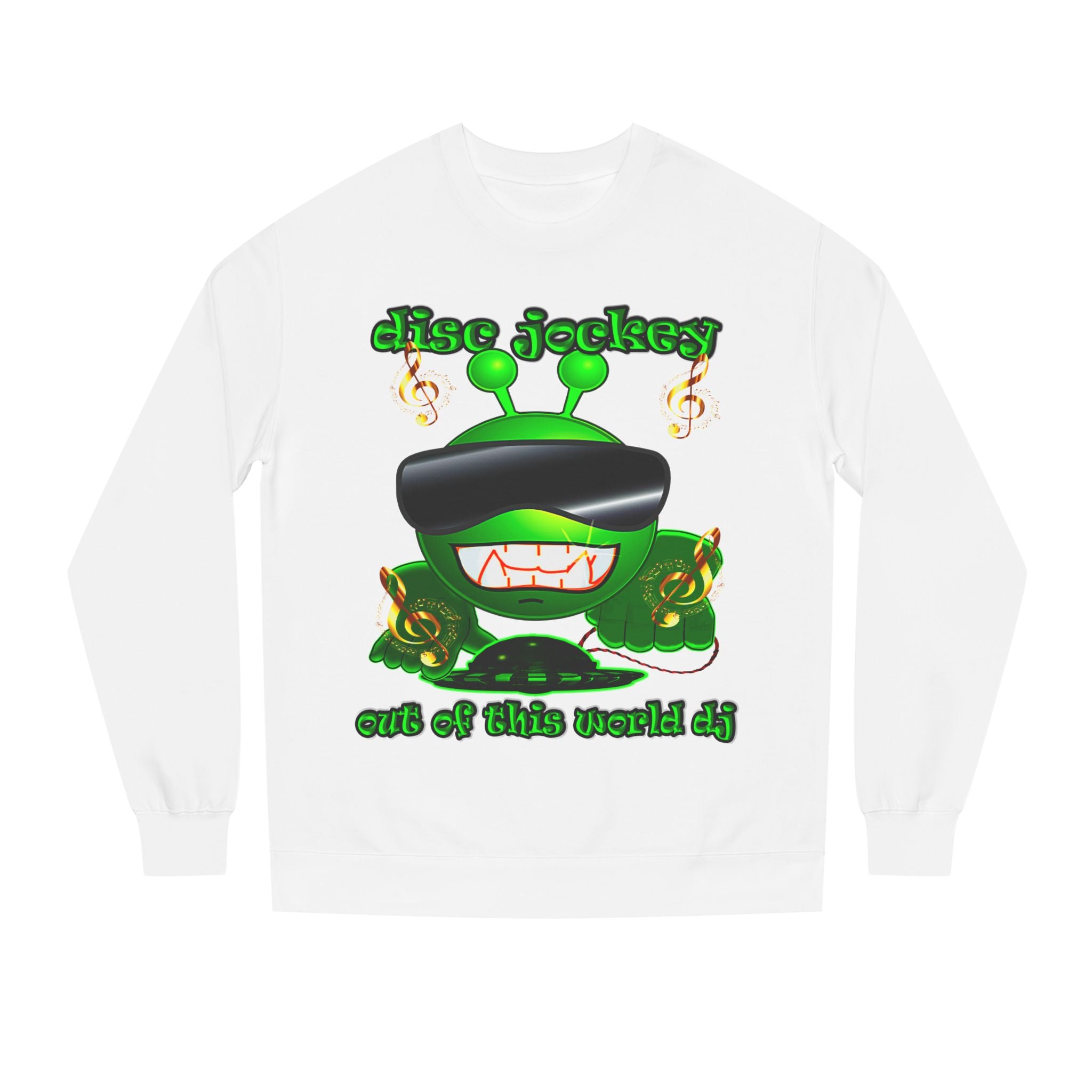 disc jockey - Unisex Crew Neck Sweatshirt