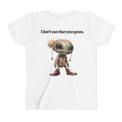 I don't care that your grey - Youth Short Sleeve Tee
