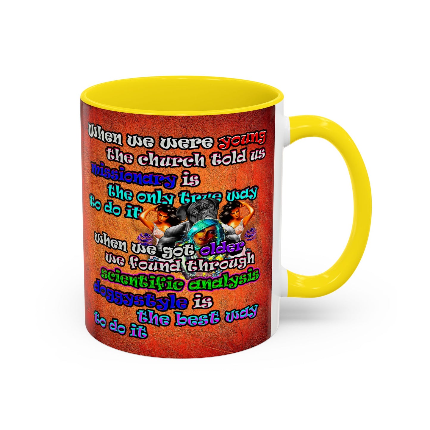 doggystyle - Accent Mug (burnt orange)