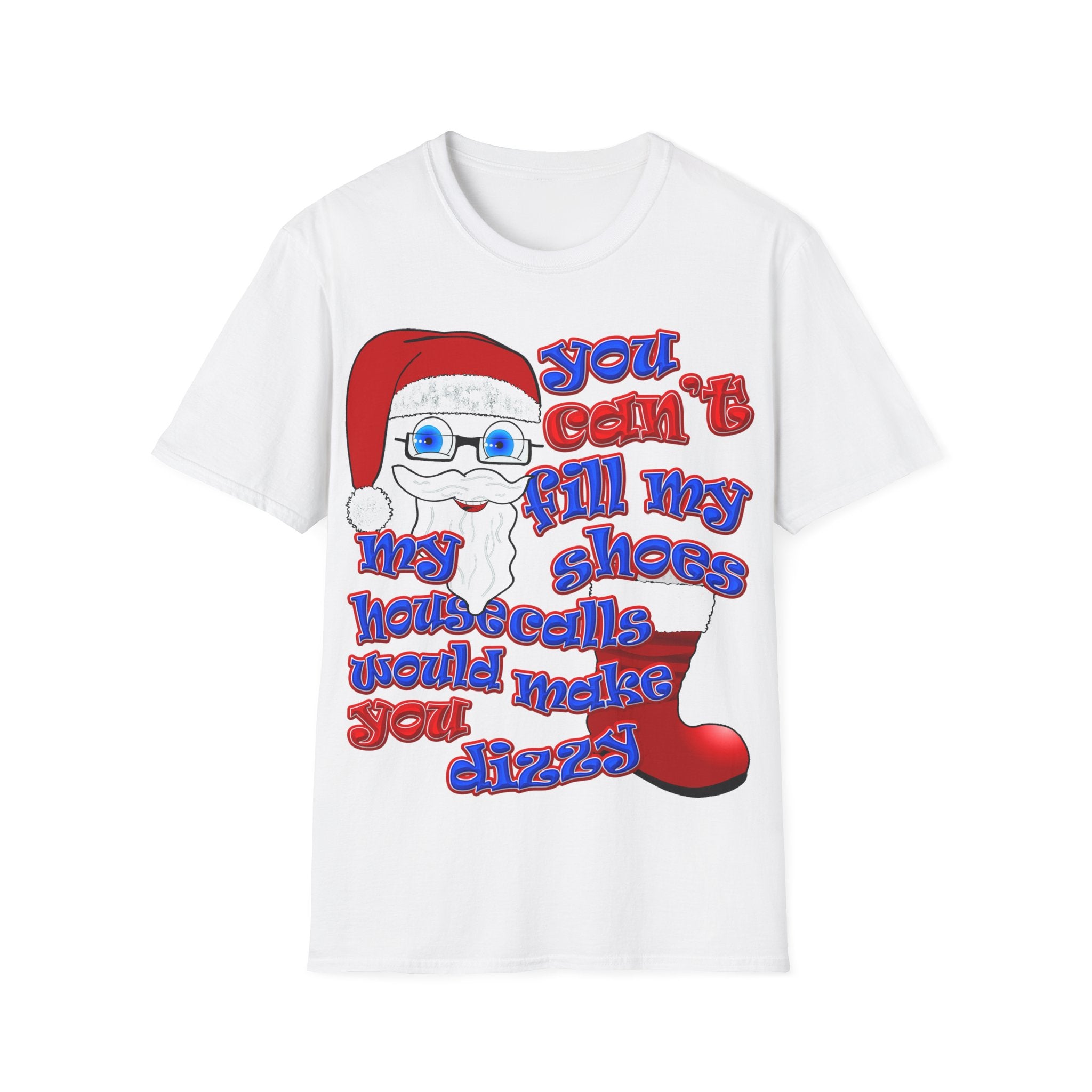 santa's shoes - Unisex Softstyle T-Shirt