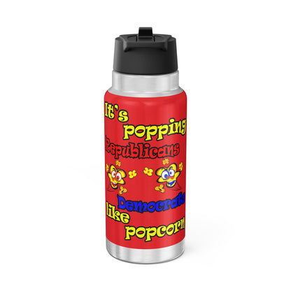 popping like popcorn - Gator Tumbler, 32oz (red)