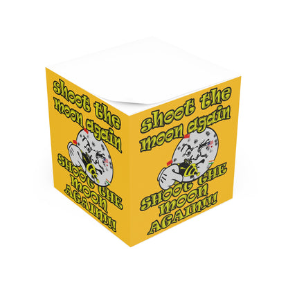 shoot the moon again - note cube (yellow)