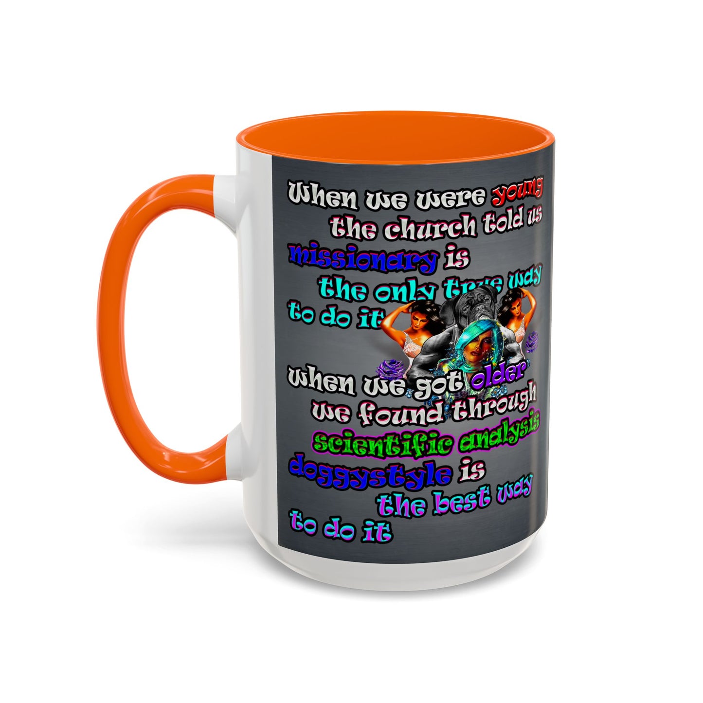 doggystyle - Accent Mug (grey-light grey)