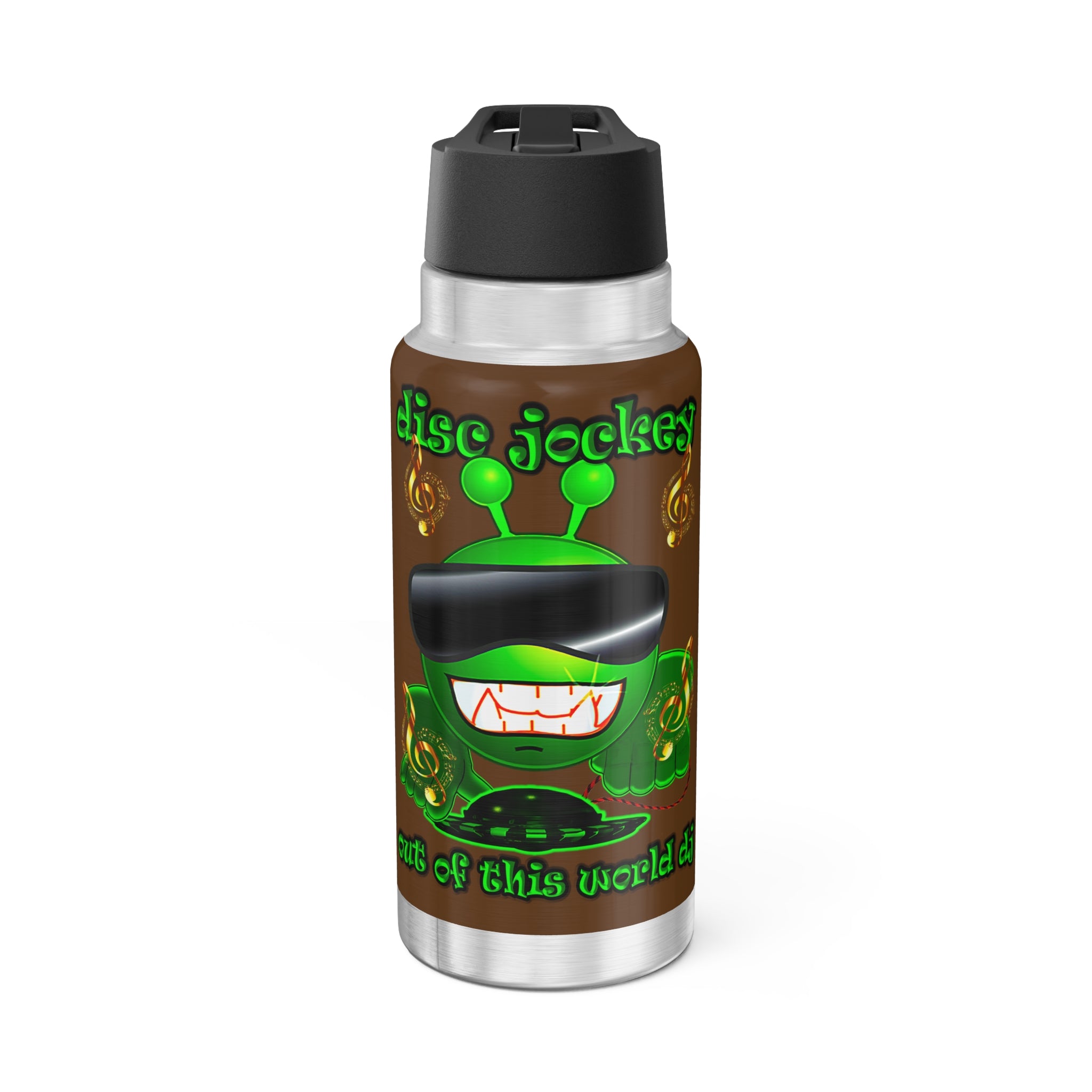 disc jockey - Gator Tumbler, 32oz (brown)