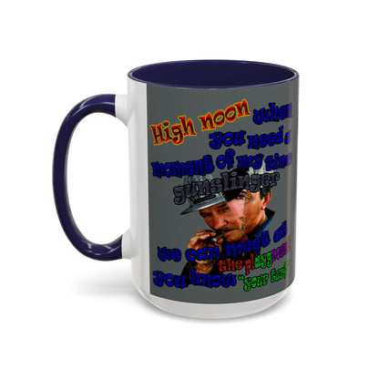 high noon - Accent Mug (dark grey)