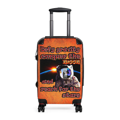 defy conquer reach - Suitcase (burnt orange)