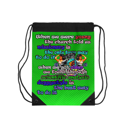 doggystyle - Drawstring Bag (logo green)