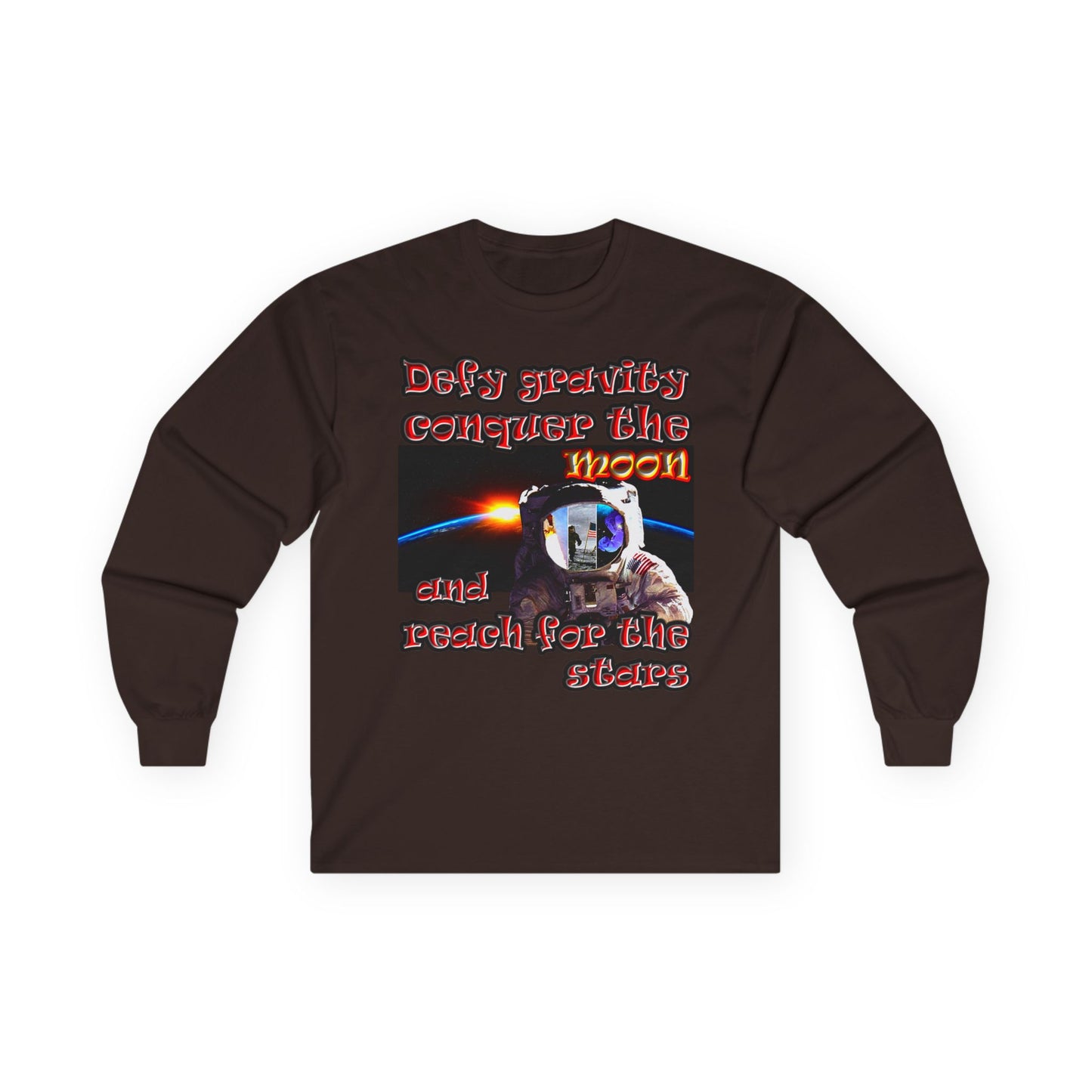 defy conquer reach - Ultra Cotton Long Sleeve Tee