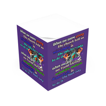 doggystyle - note cube (purple)