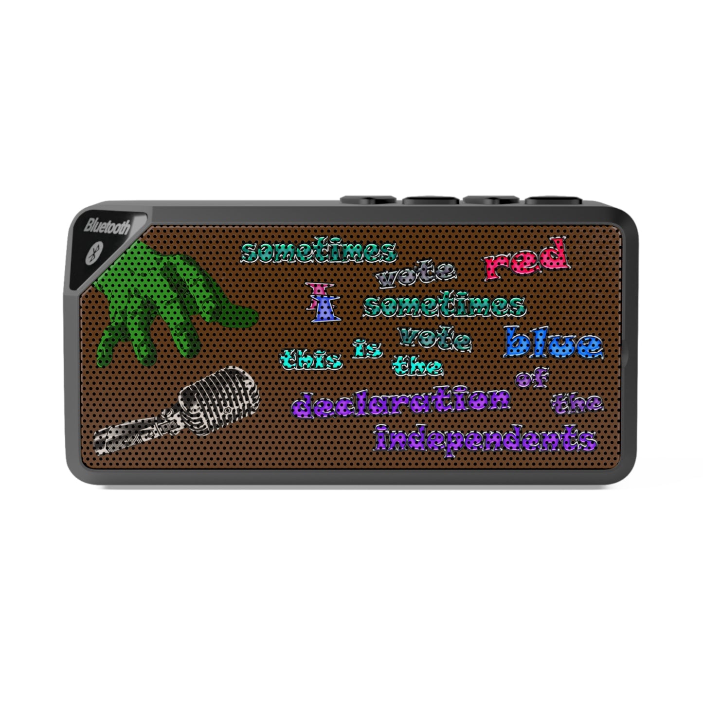 declaration of the independents - Jabba Bluetooth Speaker (brown)