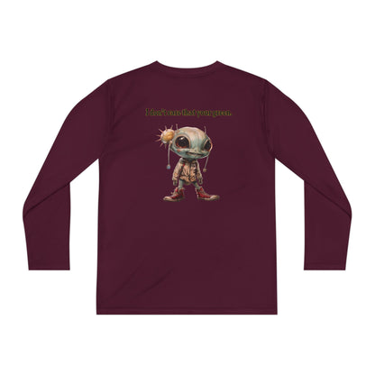 I don't care that your grey - Youth Long Sleeve Competitor Tee