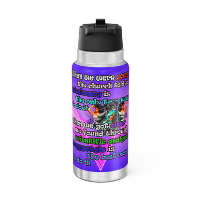 doggystyle - Gator Tumbler, 32oz  (purple-pink wave)