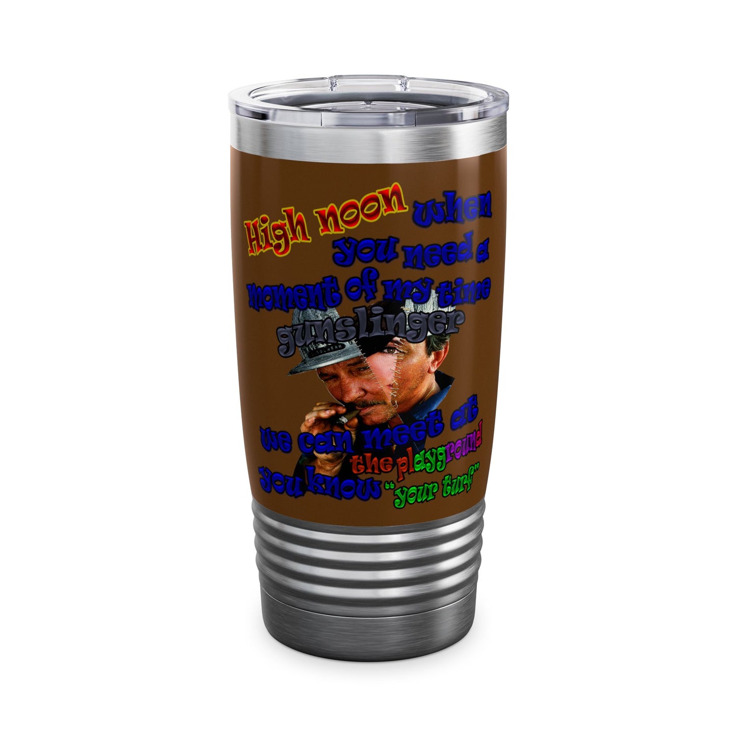 high noon - Ringneck Tumbler, 20oz (brown)