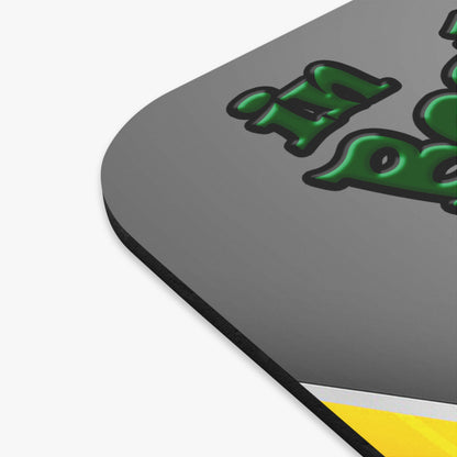 celtics logo - Mouse Pad (Rectangle) (rainbow split)