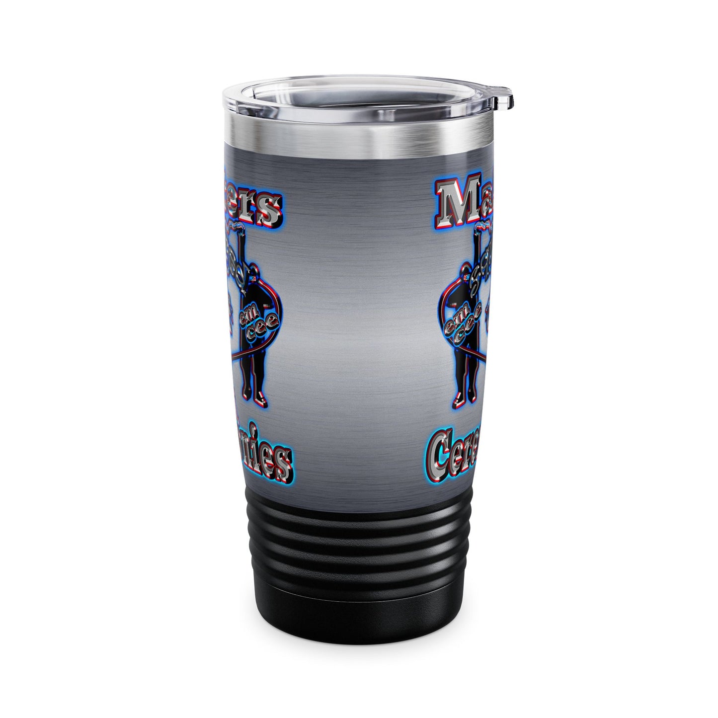 em cee squared - Ringneck Tumbler, 20oz (brushed nickel)