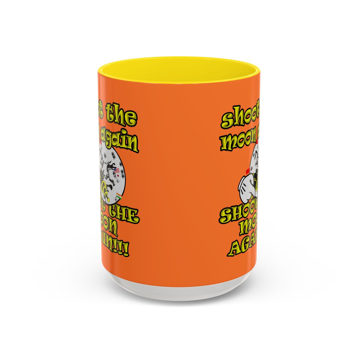 shoot the moon again - Accent Mug (crusta)