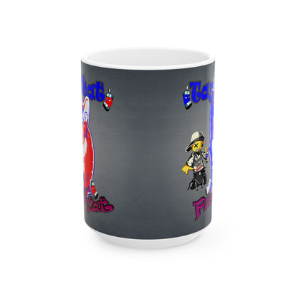 tag that - White Mug (grey-light grey)