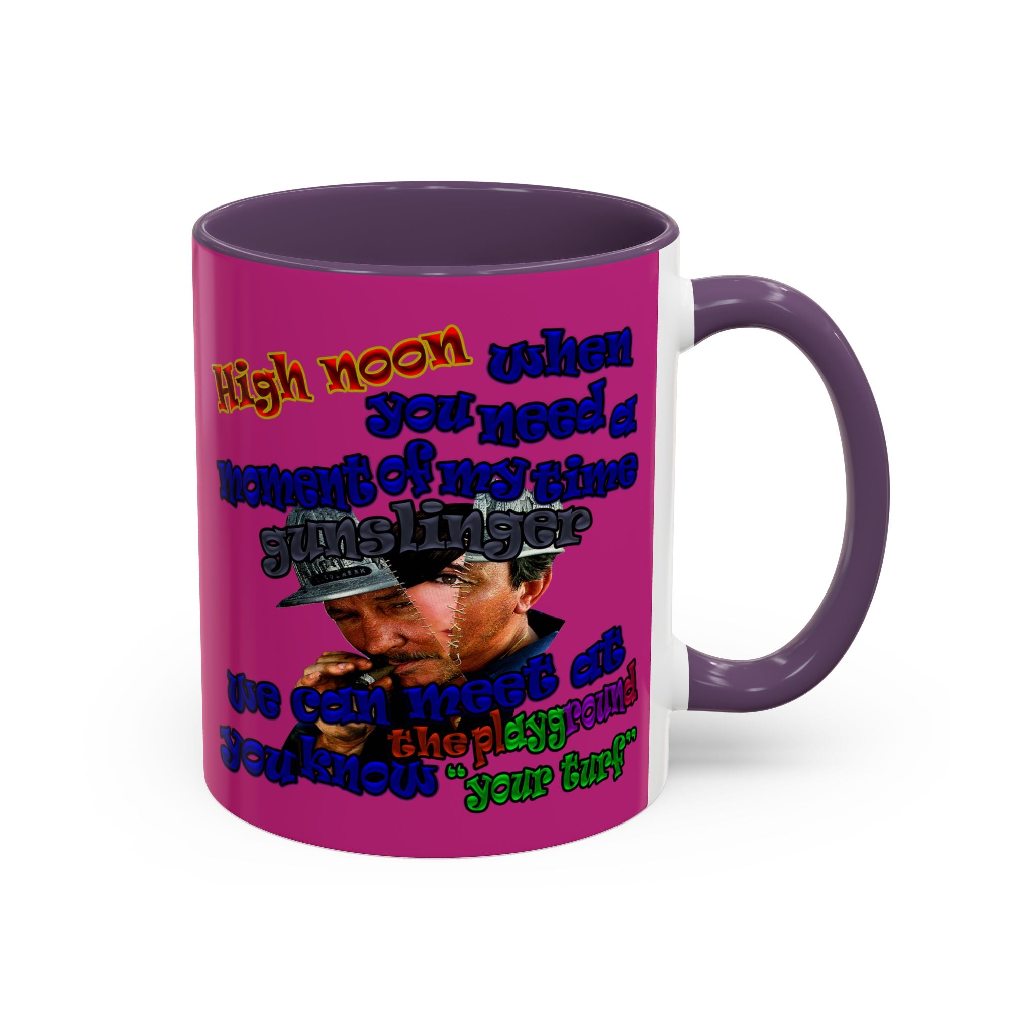 high noon - Accent Mug (pink)