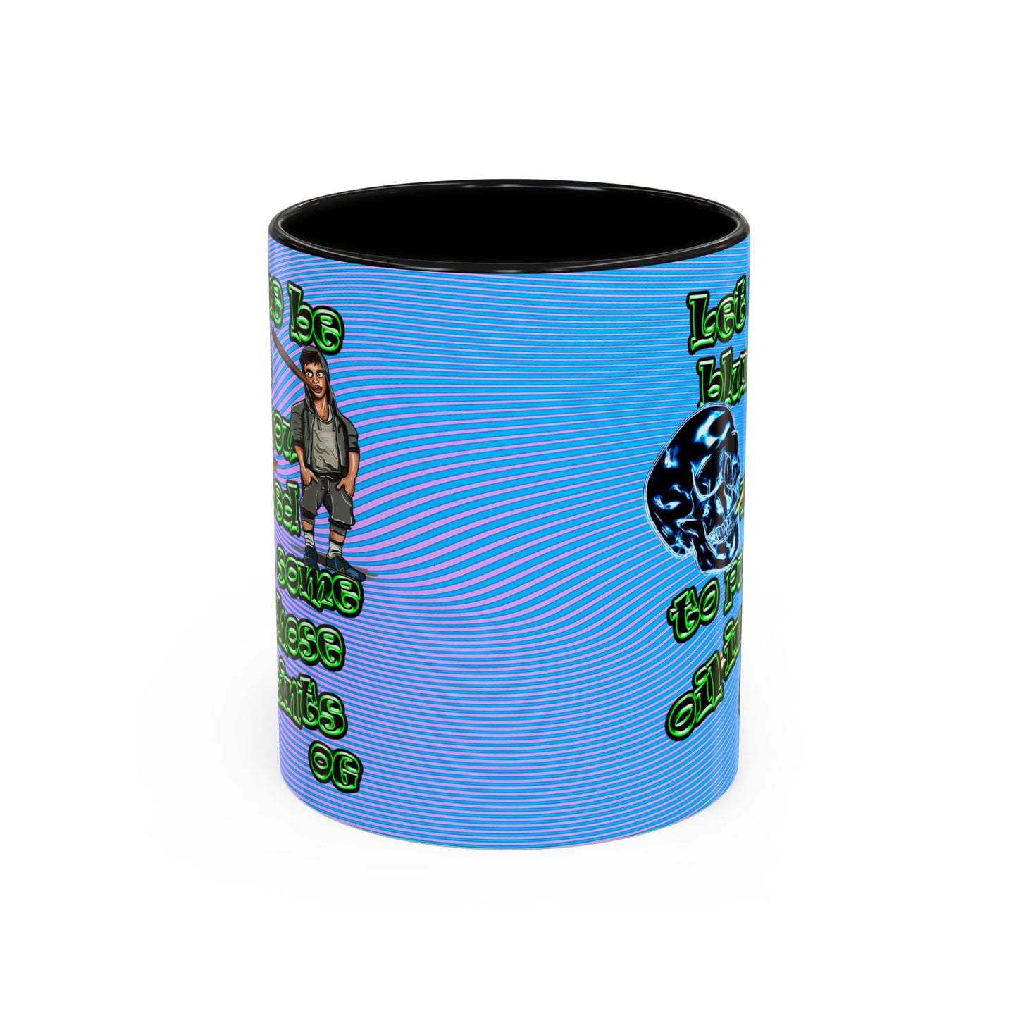 og - Accent Mug (light blue-purple wave)