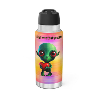 I don't care that your grey - Gator Tumbler, 32oz  (color blur)