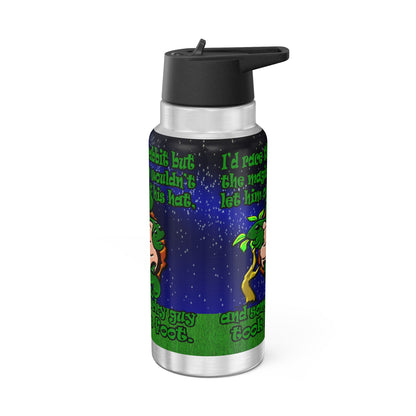 turtle race - Gator Tumbler, 32oz  ('snoops' background)