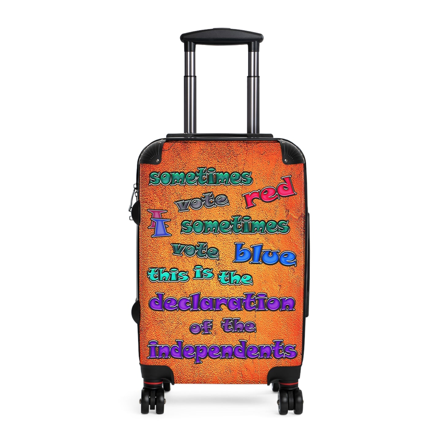 declaration of the independents - Suitcase (burnt orange)