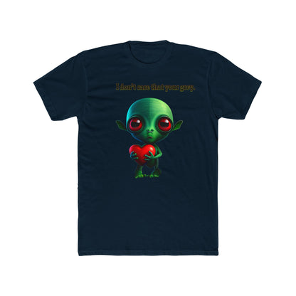 I don't care that your grey - Men's Cotton Crew Tee