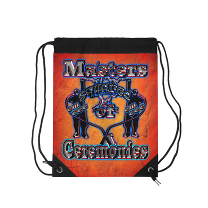 em cee squared - Drawstring Bag (burnt orange)
