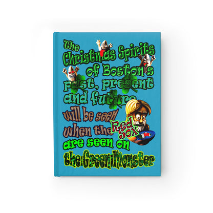 christmas spirits of boston - journal-blank (turquoise)