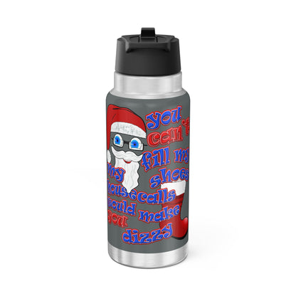 santa's shoes - Gator Tumbler, 32oz (dark grey)