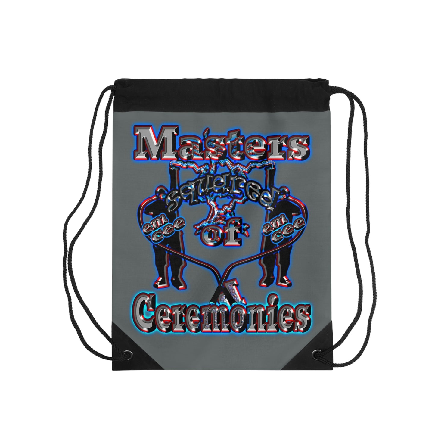em cee squared - Drawstring Bag (dark grey)