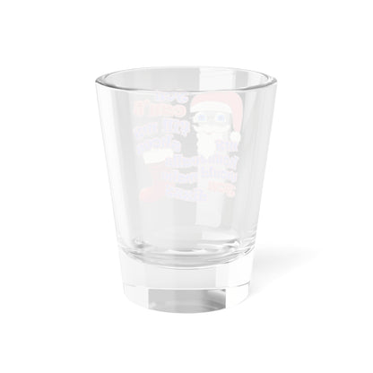 santa's shoes - Shot Glass