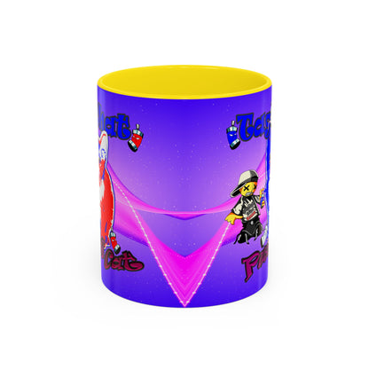tag that - Accent Mug (purple-pink wave)