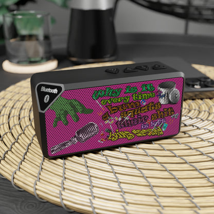 the bum's shit - Jabba Bluetooth Speaker (pink)