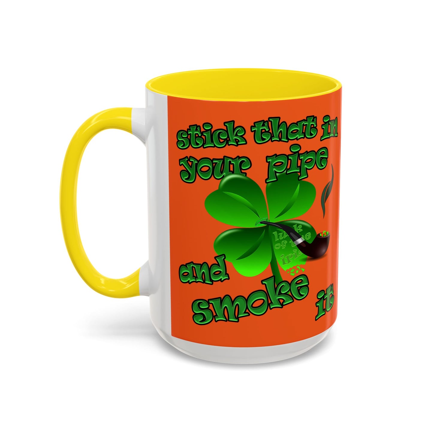 celtics logo - Accent Mug (orange)