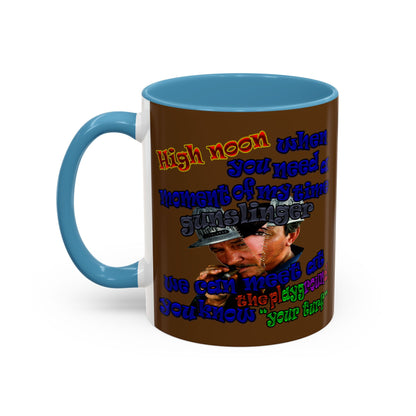 high noon - Accent Mug (brown)