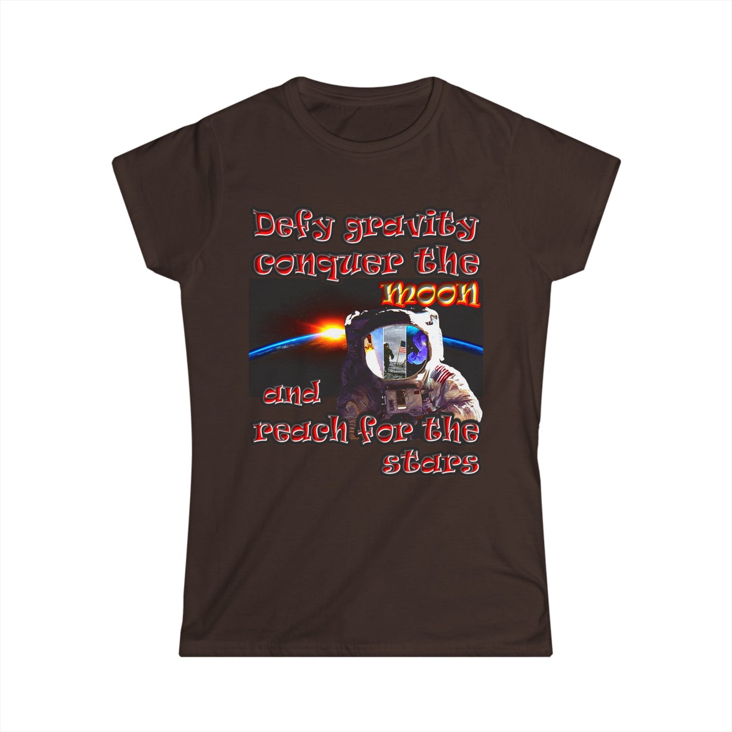defy conquer reach - Women's Softstyle Tee