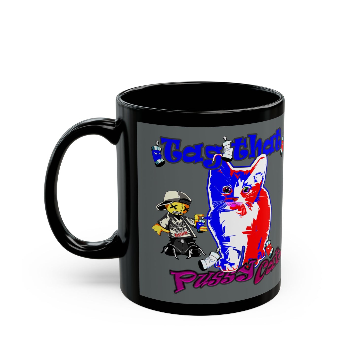 tag that - Black Mug (dark grey)