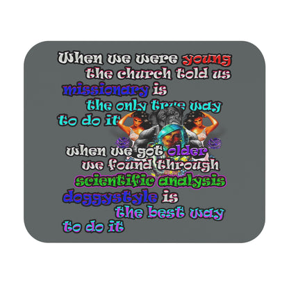 doggystyle - Mouse Pad (Rectangle) (dark grey)